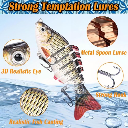2026 Fishing Advent Calendar - Premium 24-Day Lure Countdown Set for Anglers | Perfect Christmas Gift for Men and Teens
