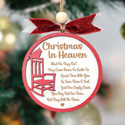 Regine Switzerland Cardinal Christmas Ornament - Memorial Gift for Loved Ones | Sympathy Keepsake