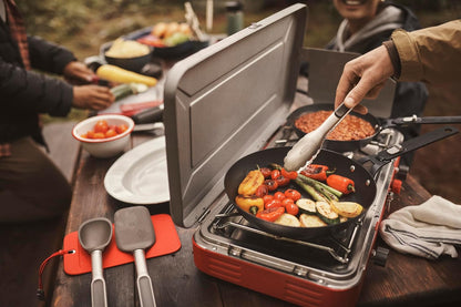 OXO Camp Stove Cooking Set - 4-Piece Outdoor Cooking Gear for Adventurers