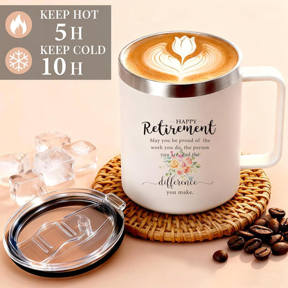 Retirement Gift for Women 2026, Best Retirement Gifts for Women Coworker Teacher, Happy Retired Ideas Gifts for Grandma Nurses Mom Friends Coworkers Farewell Leaving Going Away Gift