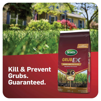 Scotts GrubEx1 Grub Killer - Season-Long Lawn Protection for 5,000 sq. ft., 14.35 lbs.