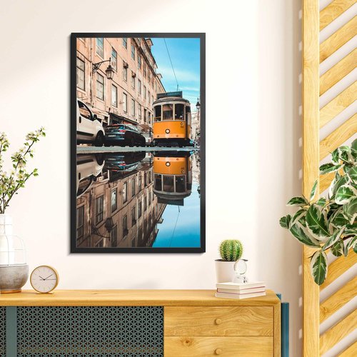 LaVie Home 19.7x27.6 Picture Frame for Wall Display, 19.7x27.6 Black Picture Frame with HD Plexiglas, 19.7 x 27.6 Frame 1 Pack, Display Frame for Vertical or Horizontal, Classic Collection