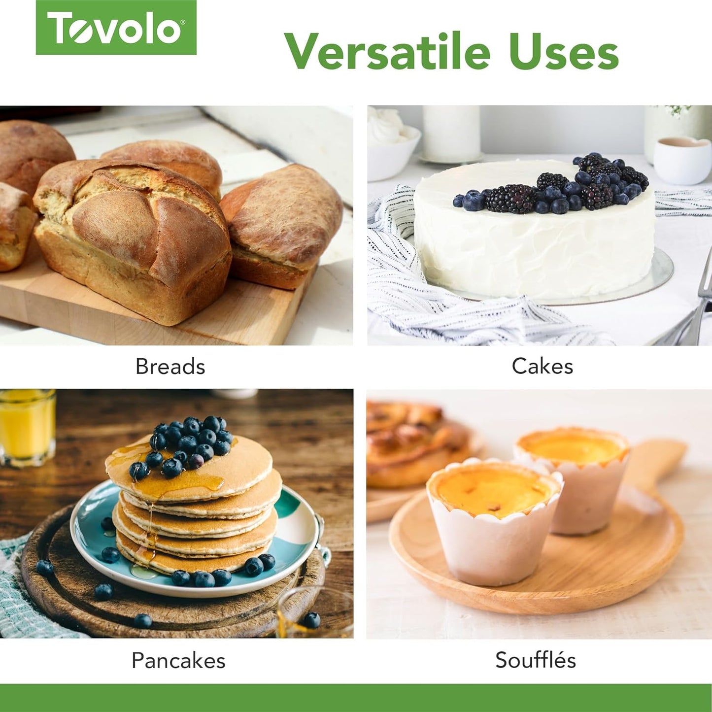 Tovolo Danish Dough Whisk - Stainless Steel Sourdough Mixer for Easy Baking | Dishwasher Safe
