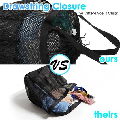 Fammart Mesh Shower Caddy - Portable 8-Pocket Tote for Dorms, Travel, Beach & Gym Essentials
