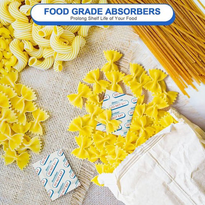 400cc Oxygen Absorbers - 100 Count for Long-Term Food Storage | Ideal for Mylar Bags & Canning