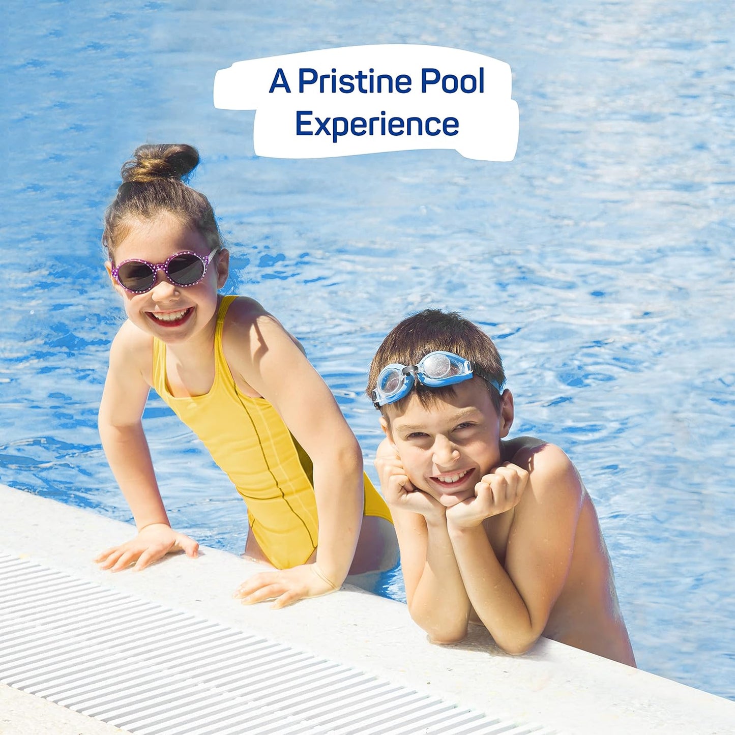 Skiennix Floating Chlorine Dispenser - Adjustable Pool Chlorine Floater for 3" Tablets | 7" Diameter, 3 Tablet Capacity