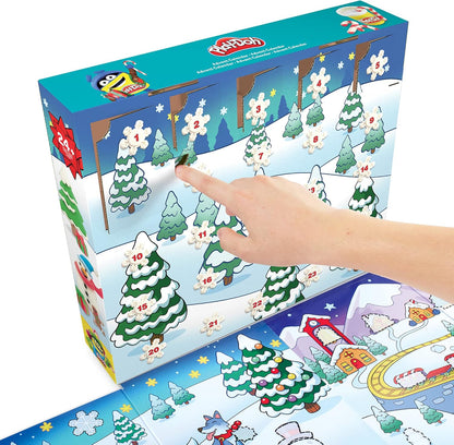 Play-Doh Advent Calendar | Fun Toy for Kids 3+ with 24 Surprises, Playmats & Non-Toxic Cans