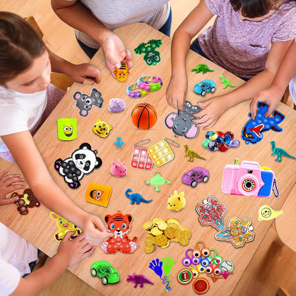 Skiennix 320PCS Party Favors - Fun Easter Egg Fillers & Fidget Toys for Kids | Classroom Prizes & Pinata Stuffers