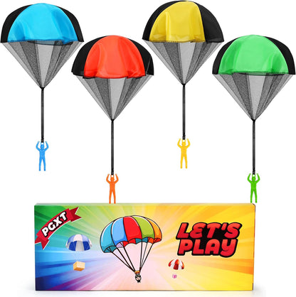 Parachute Toy - Flying Parachute Men for Kids | Perfect Outdoor & Indoor Fun for Ages 3-12
