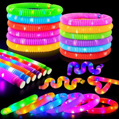 Glow Sticks | 48 PCS Glow in the Dark Bracelets & Necklaces - Perfect Party Favors for Kids