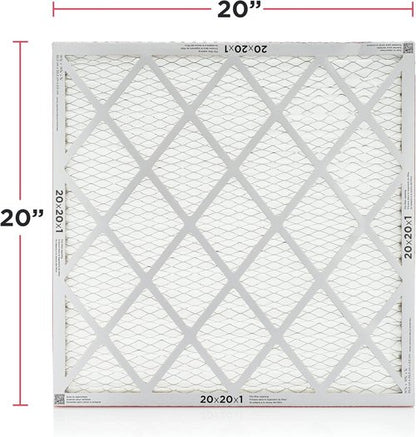Frigidaire PureAir® MERV 8 Electrostatic Pleated Air Conditioner Filters - 20x20x1 Size, 6 Pack