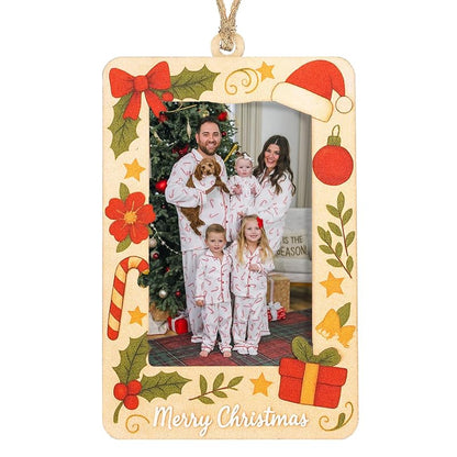 Wooden Christmas Ornament Set - Luxury Handcrafted Holiday Ornaments