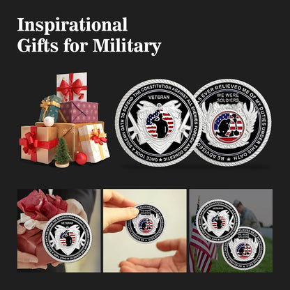United States Veteran Challenge Coin - Military Souvenir for Proud Veterans