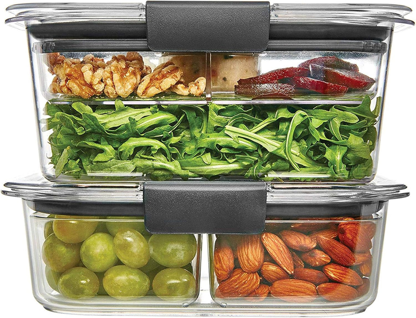 Rubbermaid Brilliance Food Storage Container - Airtight Seal | 10-Piece Set for Freshness