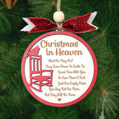 Regine Switzerland Cardinal Christmas Ornament - Memorial Gift for Loved Ones | Sympathy Keepsake