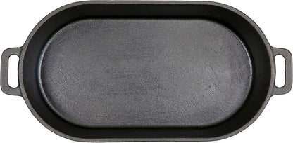 Pit Boss 6Qt Cast Iron Roaster with Lid - Durable Cooking Essential for Perfect Roasts