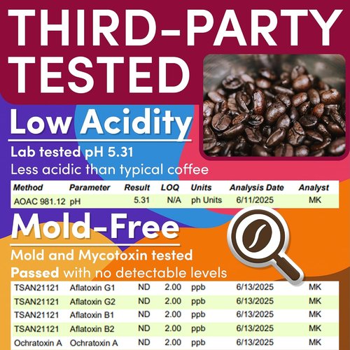 Coffee Packets Sampler - Gourmet Variety Pack of Ground Coffee | Medium Dark & Flavored Roasts, Low Acid, 2oz Bags
