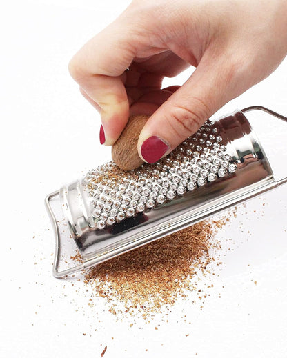 Tongjude Stainless Steel Cheese Grater Set - 5-Piece Kitchen Grater, Peeler & Zester with Cleaning Brush