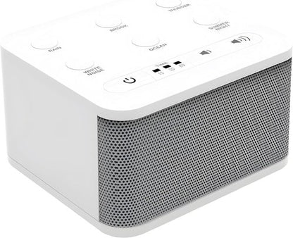Big Red Rooster Sleep Sound Machine - Portable White Noise Device for Kids & Babies | Rain & Nature Sounds - 4x4x3 in