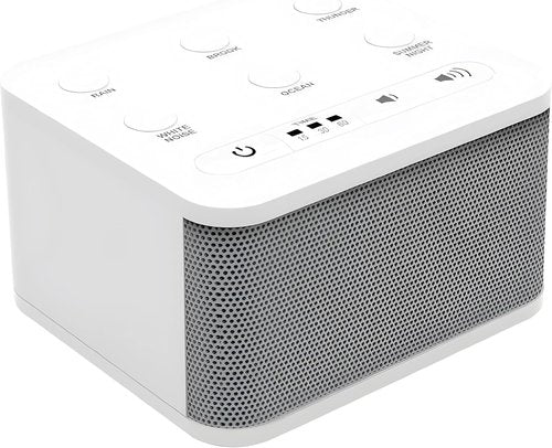 Big Red Rooster Sleep Sound Machine - Portable White Noise Device for Kids & Babies | Rain & Nature Sounds - 4x4x3 in