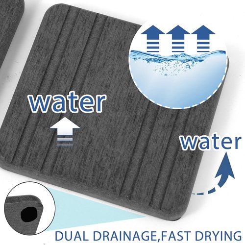 Diatomite Stone Sink Tray Set by DryingNeat - 3PCS Instant Drying Coasters | Kitchen Sponge Holder - 8x4 & 4x4 Inches