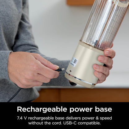 Ninja Blast Portable Blender - Cordless 18oz Personal Blender for Smoothies & Shakes | BPA Free, USB-C Rechargeable, Leakproof Lid