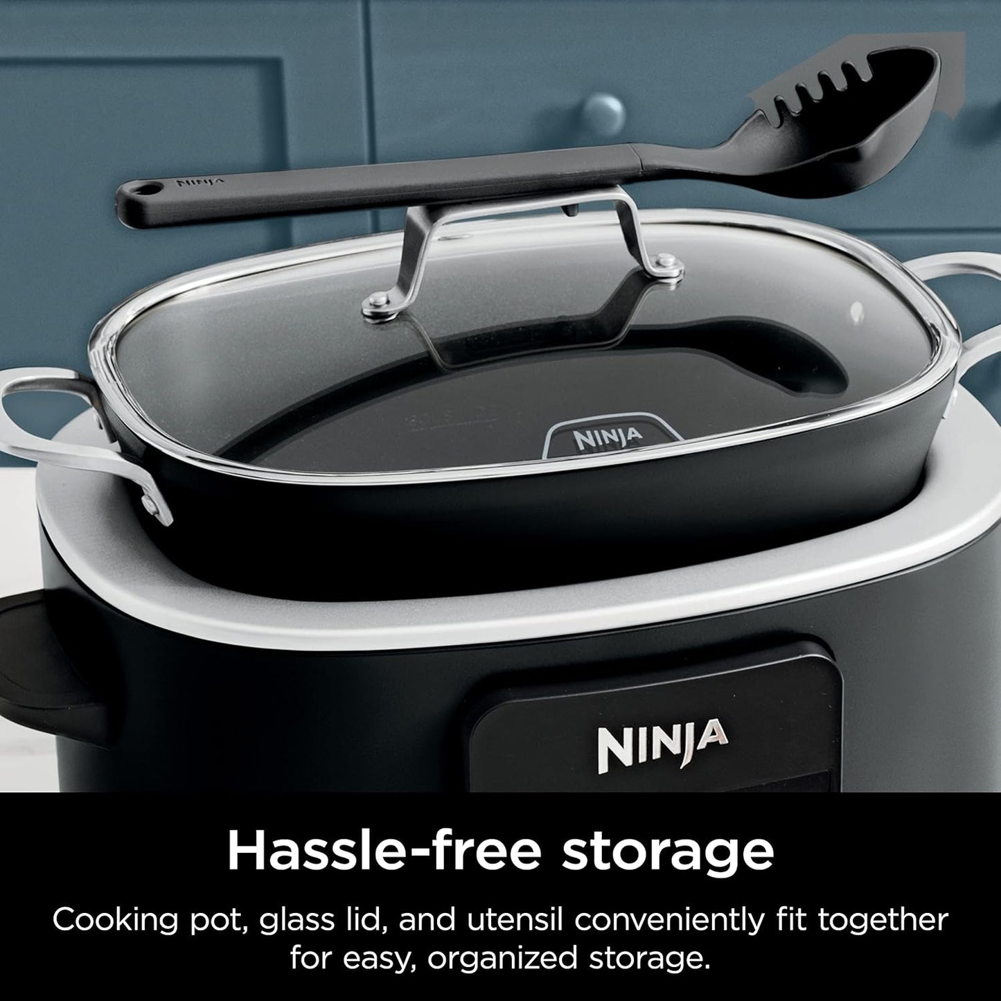 Ninja® 12-in-1 PossibleCooker™ PLUS - 8.5-Qt Multi-Cooker with Sous Vide & Proof | Nonstick, Oven Safe to 500°F | Black