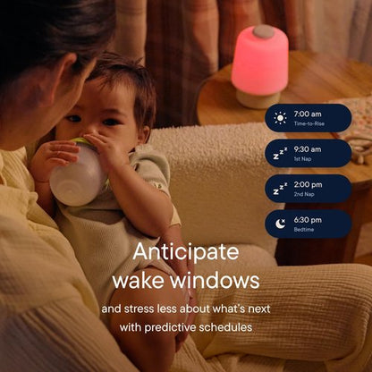 Hatch Baby Sound Machine, Night Light | Sleep Support | Registry Essential, Routine Builder, Time-to-Rise Alarm Clock, White Noise, Nursery Stories, Toddler Kids (Wi-Fi) (Greige)