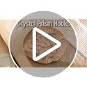 130Pcs Crystal Bead Curtain Hooks S-Shaped Hanging Clips - Gold & Silver
