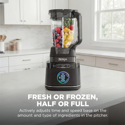Ninja Kitchen System - All-in-One Food Processor & Blender | 8-Cup Bowl & 24 oz. To-Go Cup | 1800 Peak Watt | Black