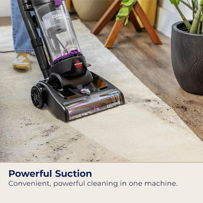 Bissell CleanView Compact Turbo Vacuum - Full-Size Power, Quick Release Wand | Ideal for Apartments & Dorms