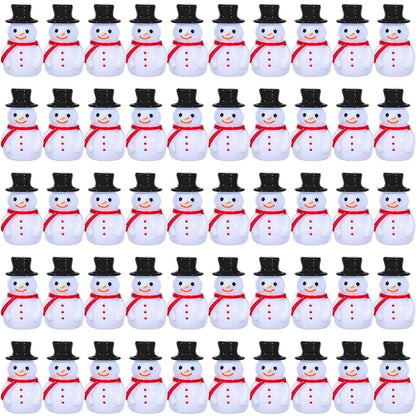 Liliful 150 Pcs Mini Snowman Christmas Figurines – Classic Style, Variation of THIS listing: 150+Classic