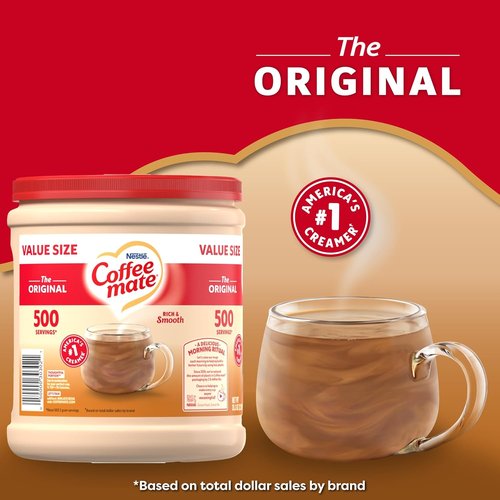 Coffee Mate Original Powdered Coffee Creamer - Rich Flavor & Creamy Texture | 15 oz