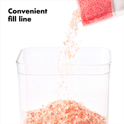 OXO Good Grips POP Container - Airtight Food Storage - Big Square Mini 1.1 Qt Ideal for tea bags, baking supplies, nuts or snacks