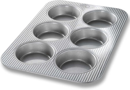 USA Pan Bakeware Nonstick Mini Round Cake Pans - Durable Aluminized Steel Design