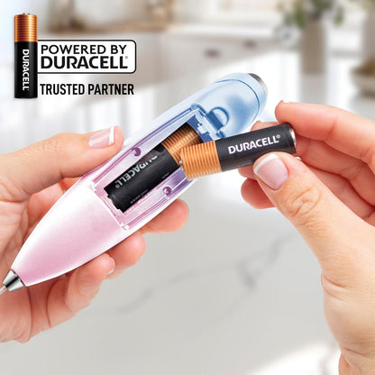 Zulay Kitchen Milk Frother Handheld Electric Whisk with AA Duracell Batteries – Durable Drink Mixer for Coffee, Lattes, Cappuccinos & More - Lavender