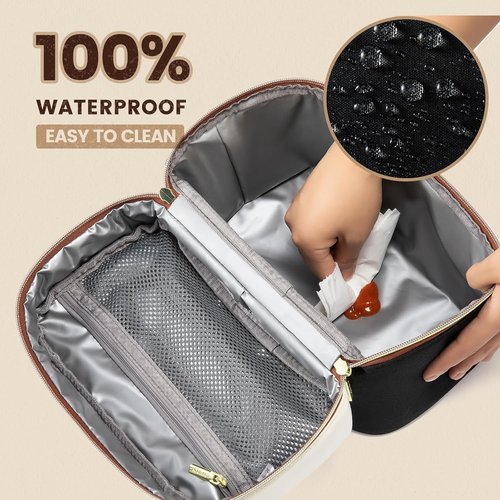LOVEVOOK Insulated Lunch Bag - Leakproof Cooler Tote for Women | Adjustable Shoulder Strap, Perfect for Office & Picnic