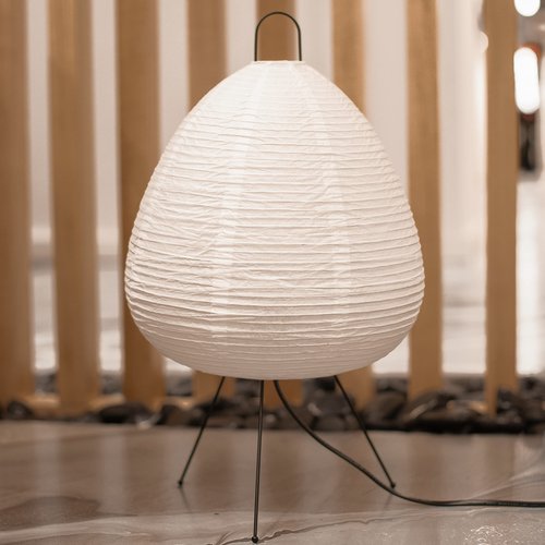 Japanese Decor Lantern Lamp • Dimmable Paper Lamp • Cozy Japandi Style • Japanese Paper Lantern Light