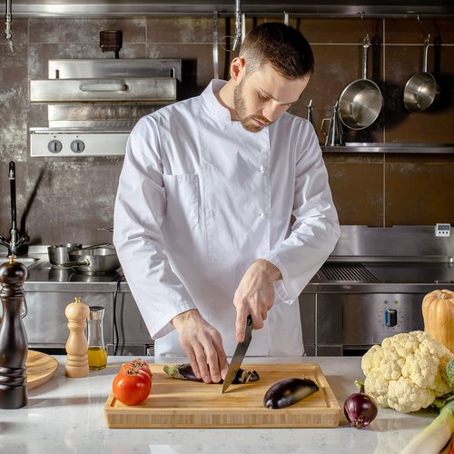 imarku Chef Knife - Pro Kitchen Knife 8 Inch Chef's Knives Japanese SUS440A Stainless Steel Sharp Paring Knife with Ergonomic Handle, Black Handle, Mothers Day Gifts for Women Men