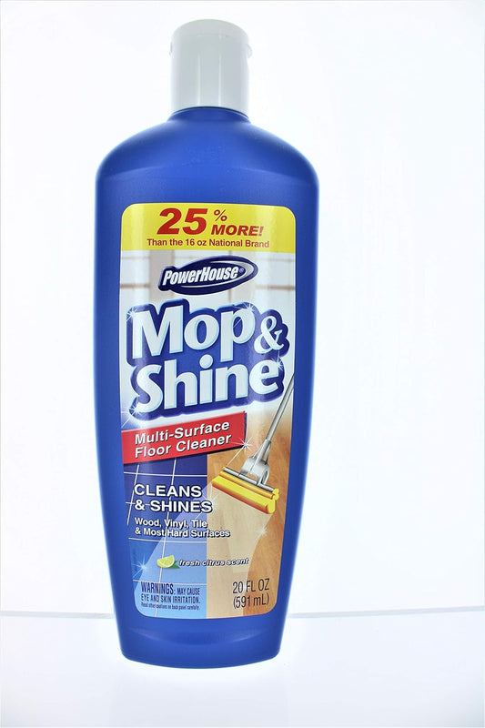 Regine Switzerland Mop & Shine Floor Cleaner - 20 Oz | Streak-Free Shine & Deep Clean