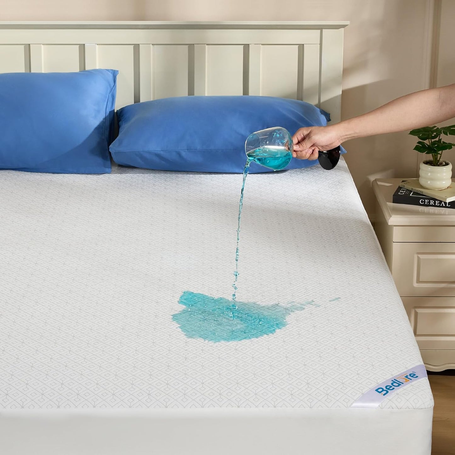 BEDLORE King Mattress Protector - Waterproof, Noiseless Cover for 6-18 Inch Mattresses | Soft & Breathable