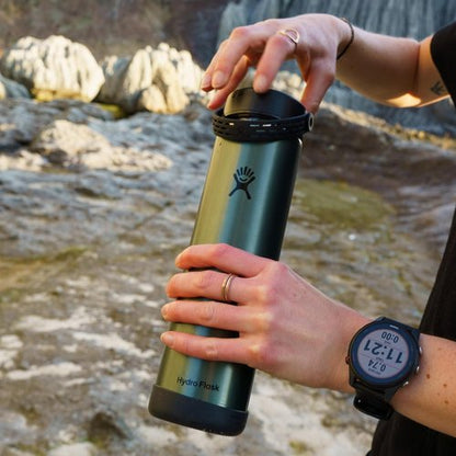 Hydro Flask 24 Oz Lightweight Trail Series Wide Flex Cap Quartz - Hiking Water Bottle