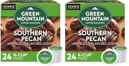 Green Mountain Coffee Roasters Southern Pecan K-Cup Pods - Flavored Light Roast, 48 Count