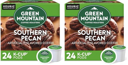 Green Mountain Coffee Roasters Southern Pecan K-Cup Pods - Flavored Light Roast, 48 Count