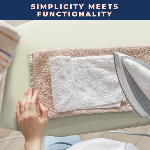 Ironing Board Cover and Pad Extra Thick Heavy Duty Padded 4 Layers, Silver Coated Ironing Board Cover, Non Stick Scorch and Stain Resistant Standard Size 15x54 inch with Elasticized Edges (Linen)