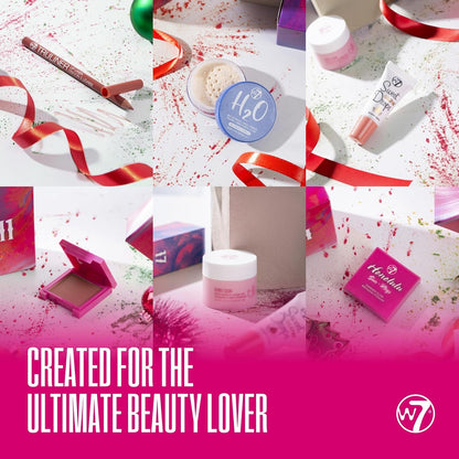 W7 Beauty Blast Makeup Advent Calendar 2025 | 24 Days of Cruelty-Free Surprises in Festive Boxed Gifts