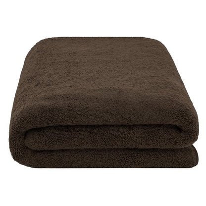 American Soft Linen 100% Cotton 600 GSM Turkish 40x80 Oversized Bath Towel Sheet, Extra Large Adult Towels for Bathroom, Brown Bath Sheet