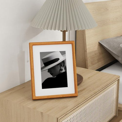 Dreamland 8x10 Picture Frames - USA-Sourced Teak Wood with HD Tempered Glass | 2-Pack, Handcrafted for Tabletop or Wall Display