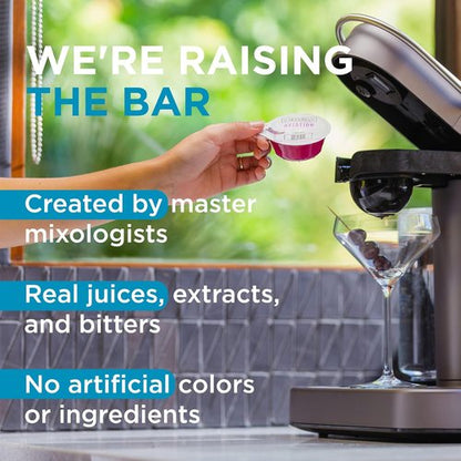Bartesian - Classic Collection Capsules Variety Pack of 6 for Premium Cocktail Maker