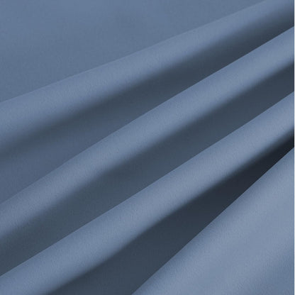 NICETOWN Room Darkening Curtains - Stone Blue Drapery Panels, 52" x 84" for Enhanced Privacy